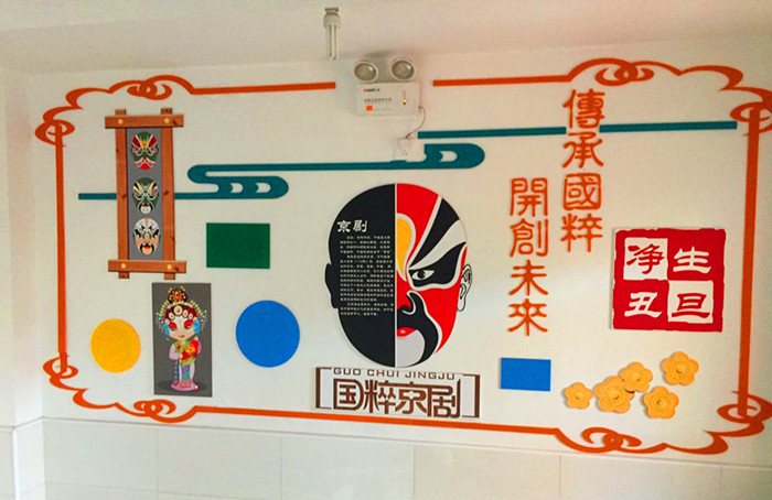 京剧文化墙设计